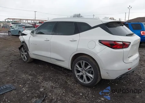 2020 Chevrolet Blazer Awd Premier from USA, damaged, VIN 3GNKBLRS2LS718856